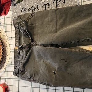 Carhartt pants size 32-30 distressed